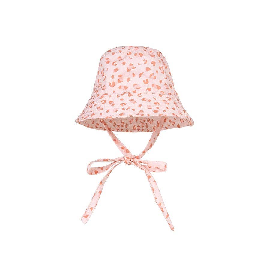 Cappello da sole UV Leopard rose