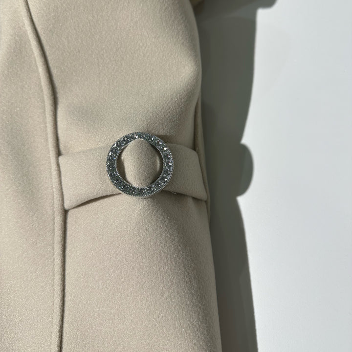 Cappotto con basco baby