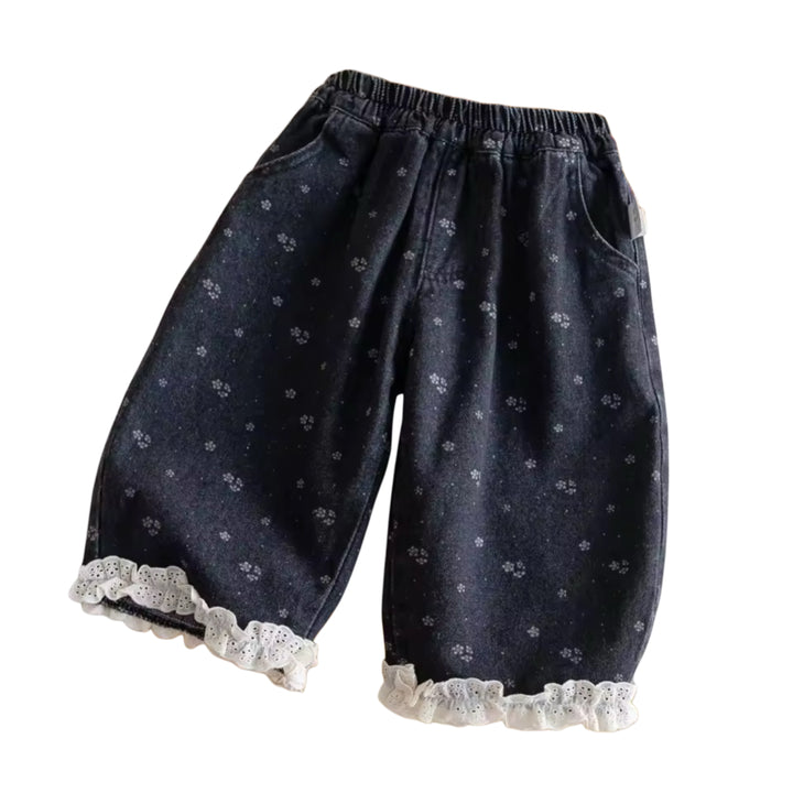 Jeans flower 70’s