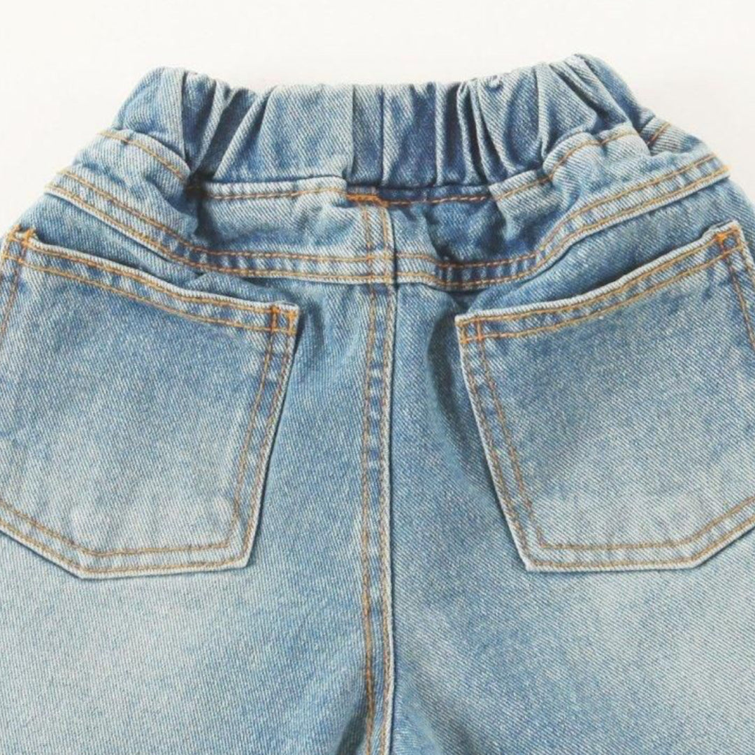 Jeans sabbiato roll up
