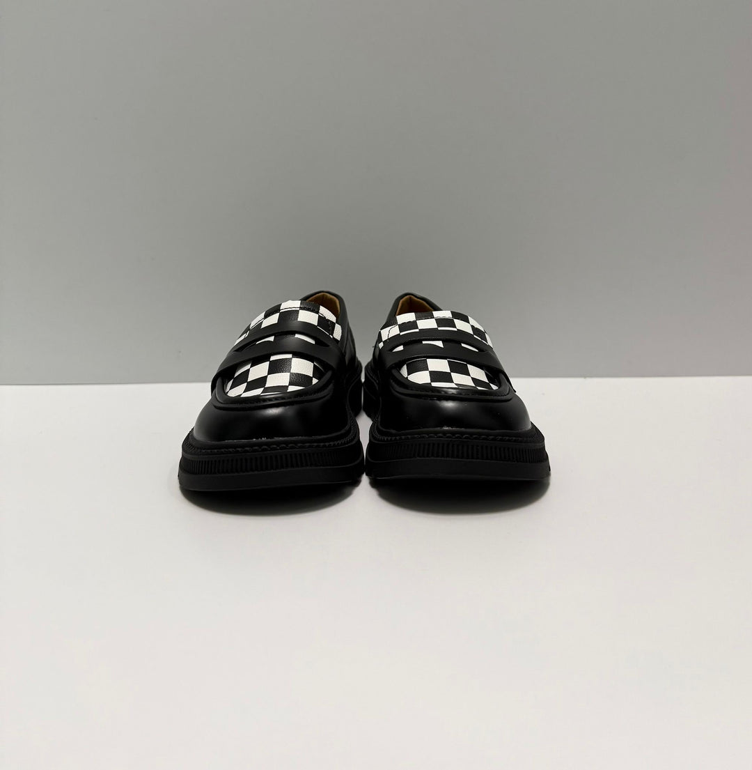 Mocassino black&white