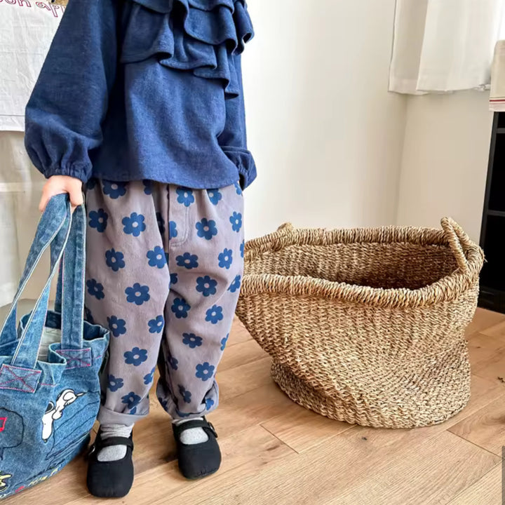 Pantalone fiorellini