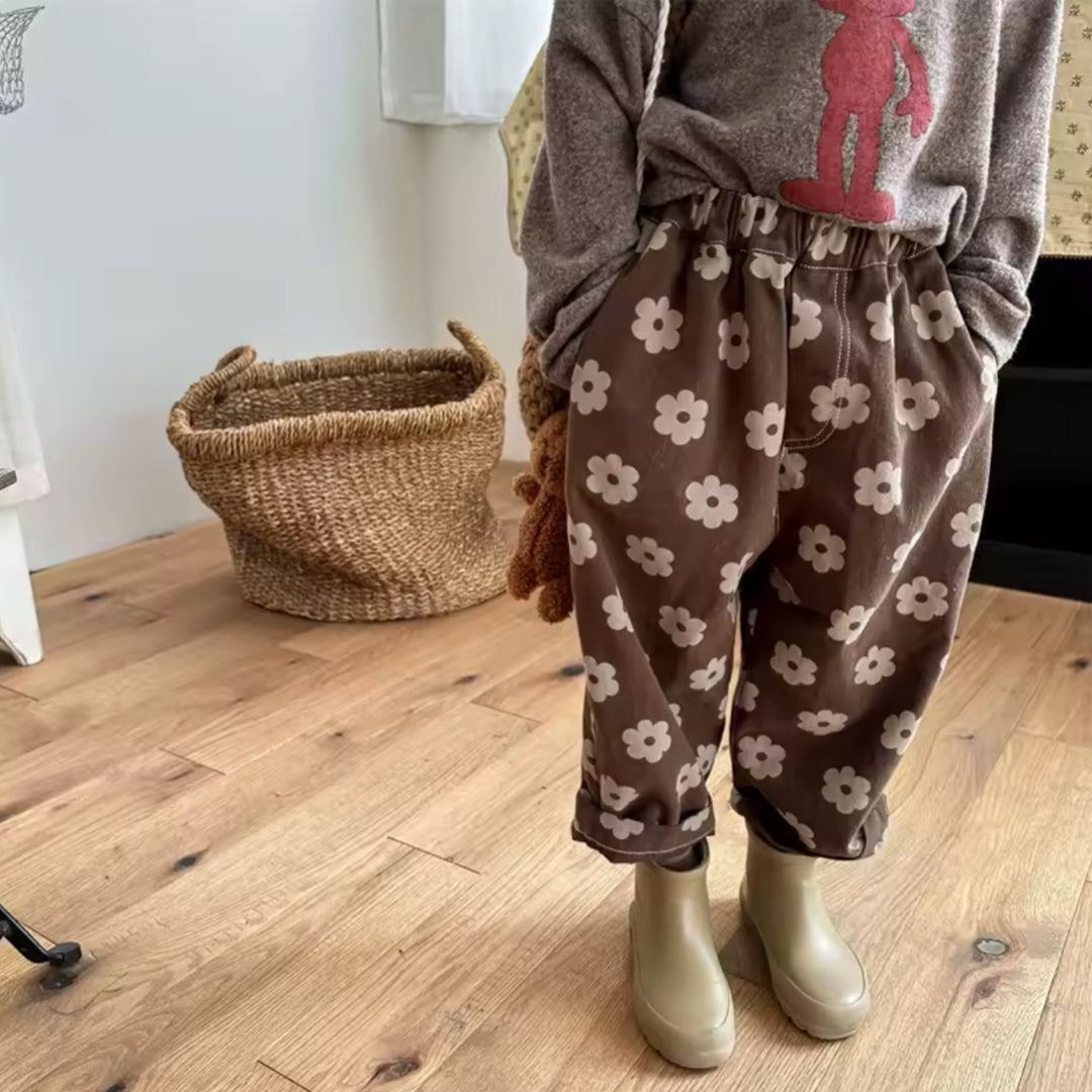 Pantalone fiorellini