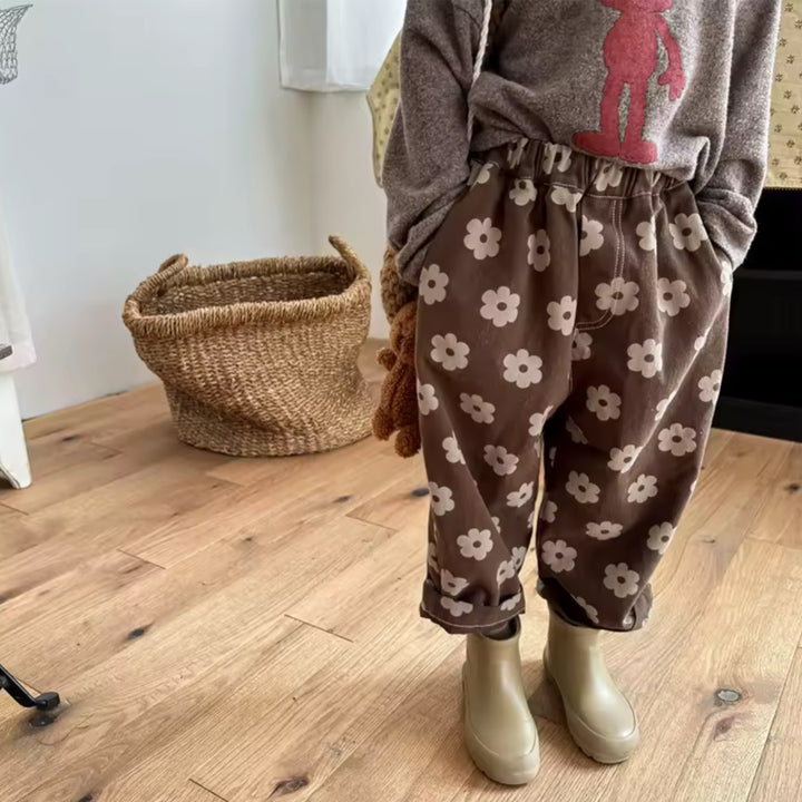Pantalone fiorellini