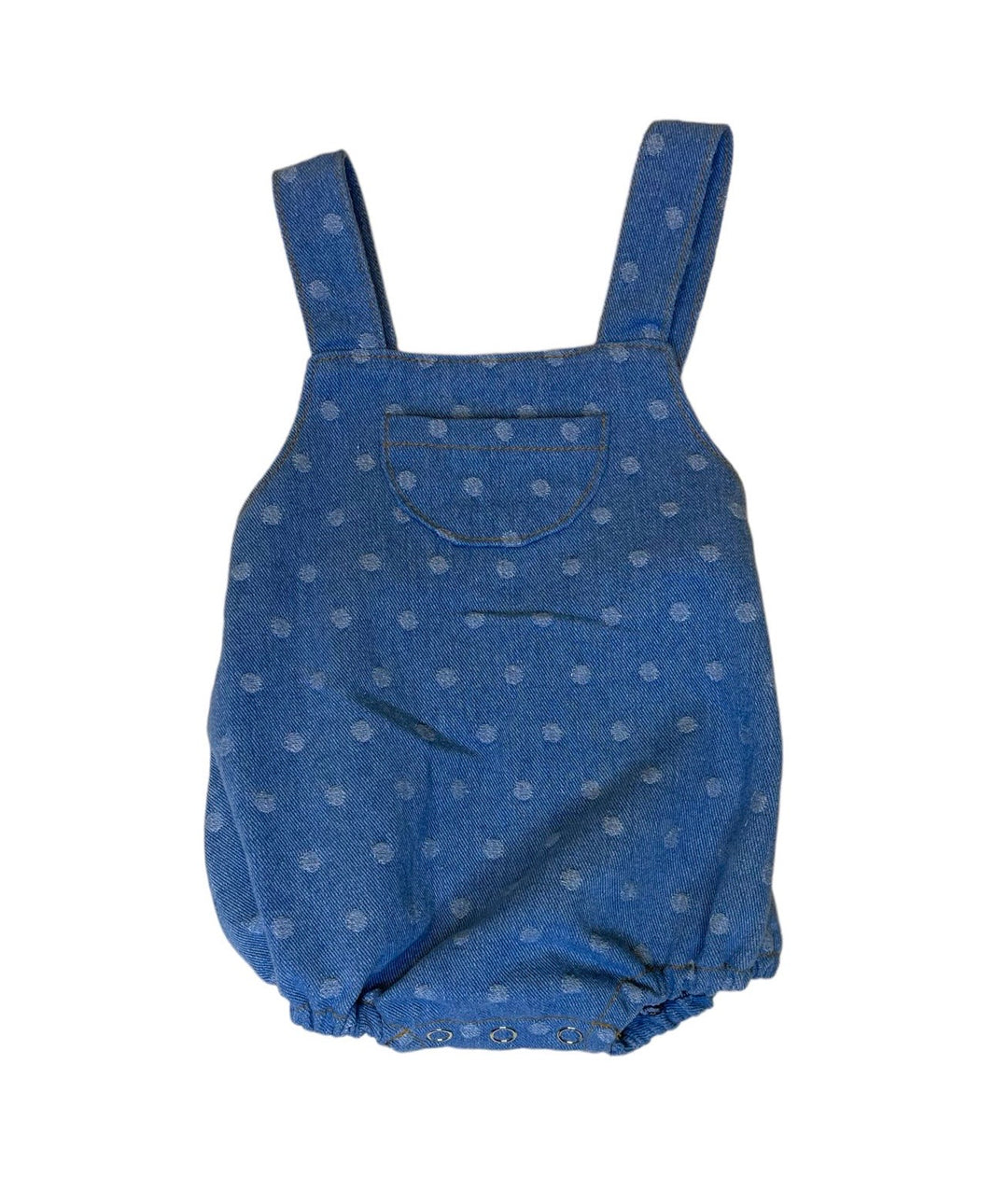 Romper jeans pois