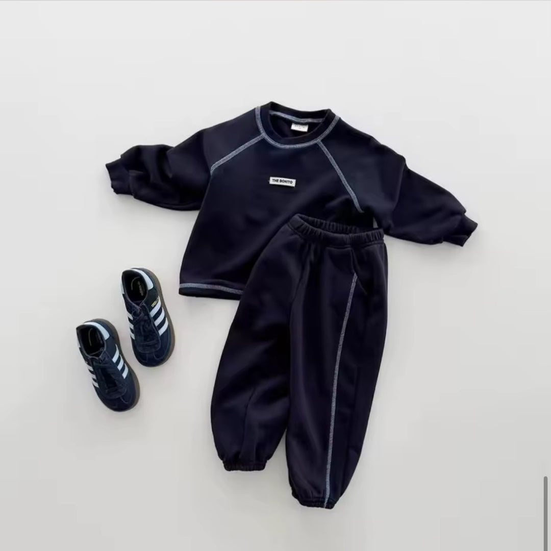 Set tuta blu