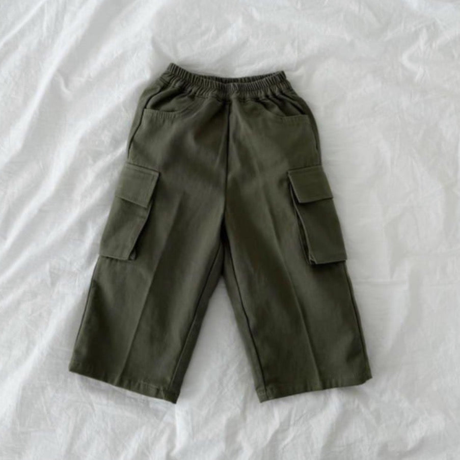 Pantalone cargo military