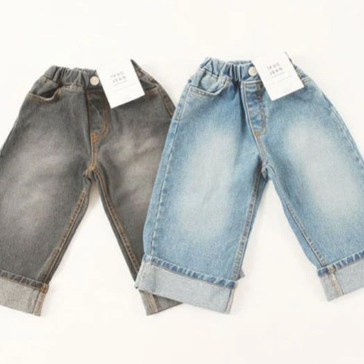 Jeans sabbiato roll up