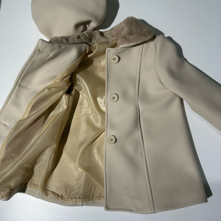 Cappotto con basco baby