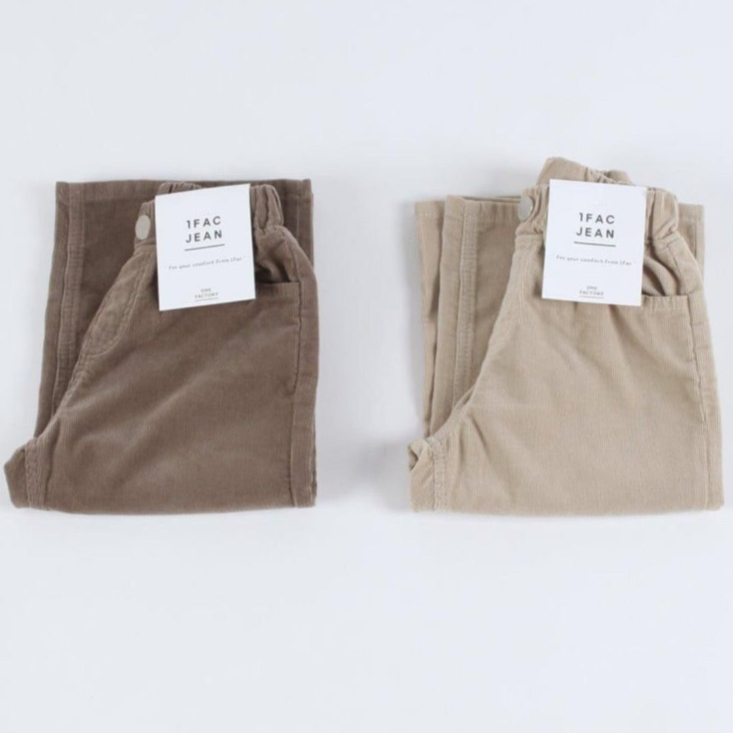 Pantaloni in velluto a coste