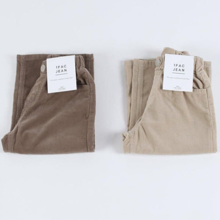 Pantaloni in velluto a coste