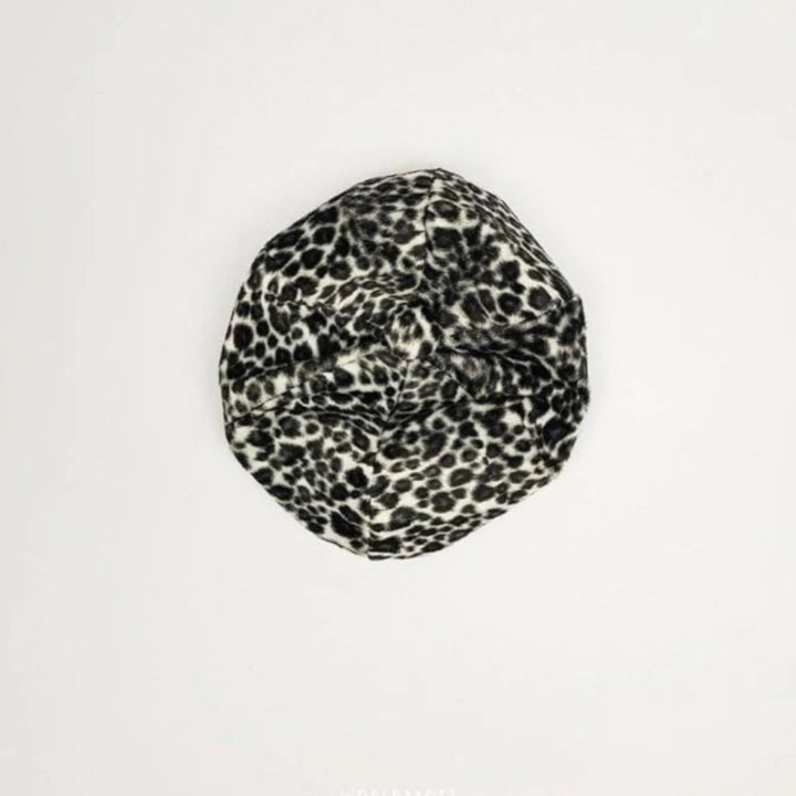 Berretto leopardato