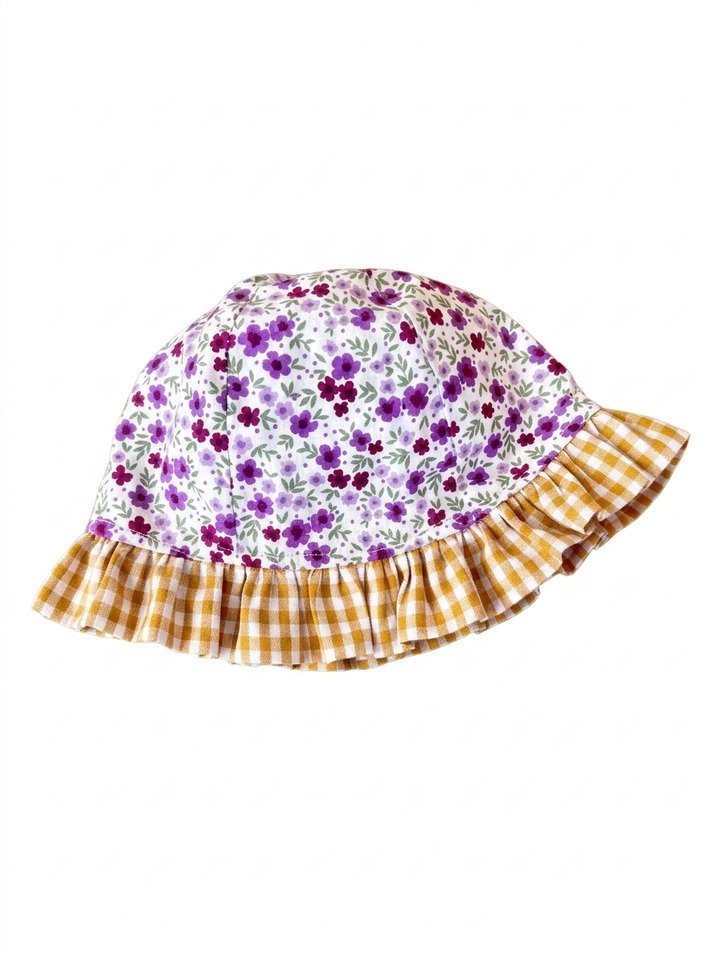 Cappellino a fiori