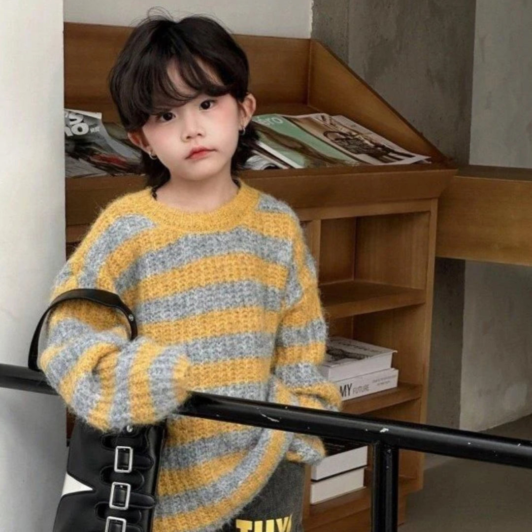 Maglione soft giallo