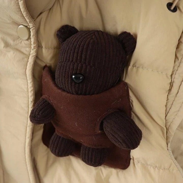 Smanicato bear in piuma d’oca