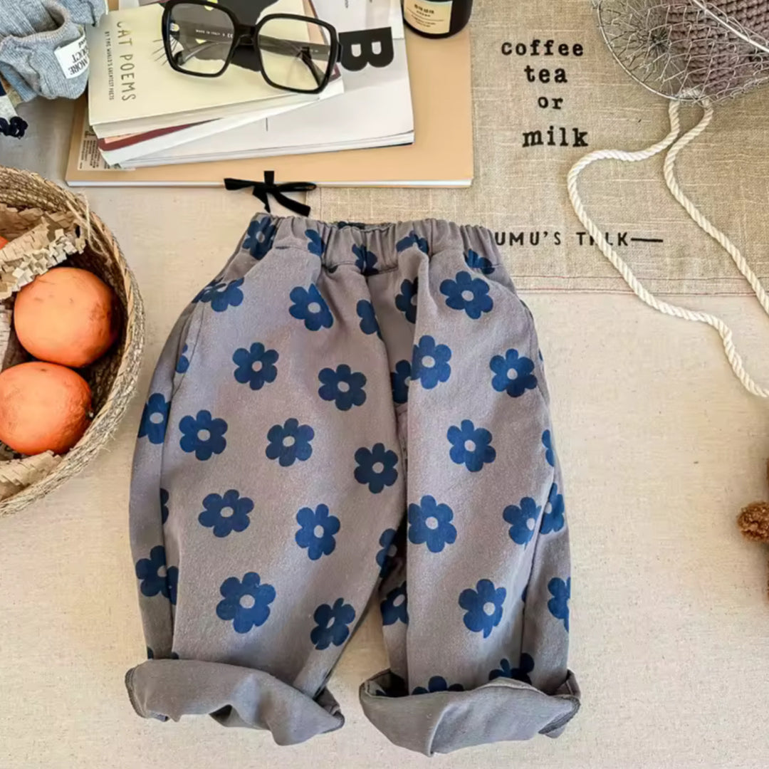 Pantalone fiorellini
