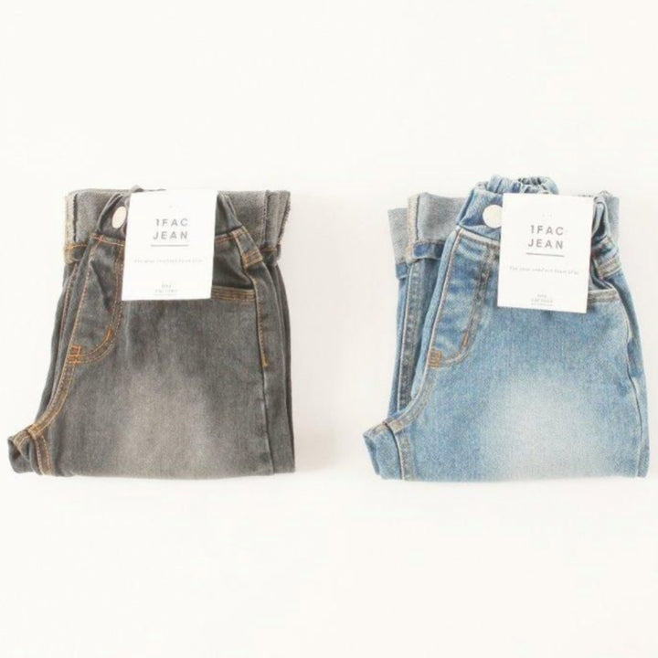Jeans sabbiato roll up