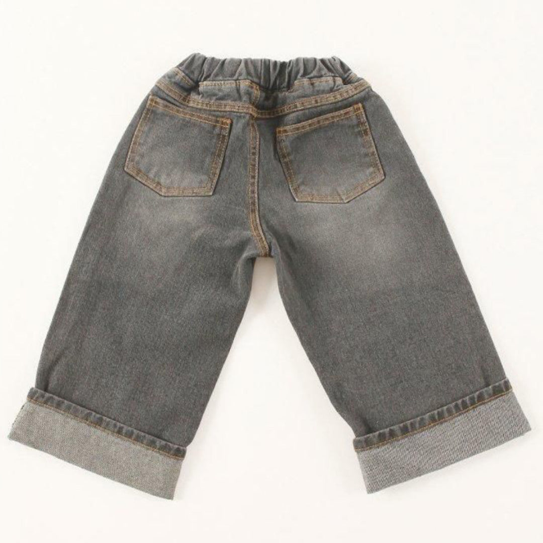 Jeans sabbiato roll up