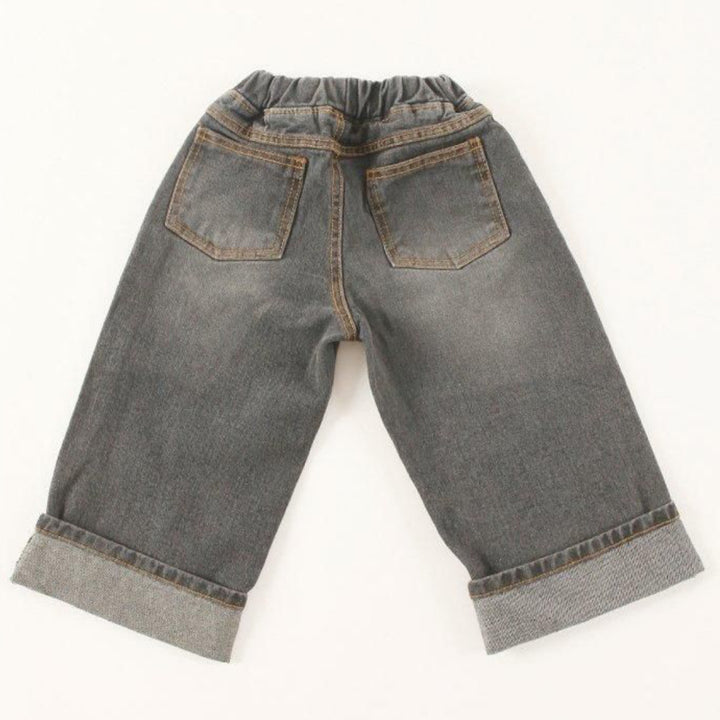 Jeans sabbiato roll up