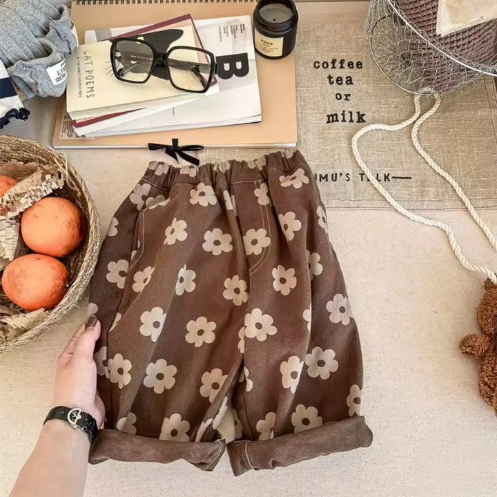 Pantalone fiorellini