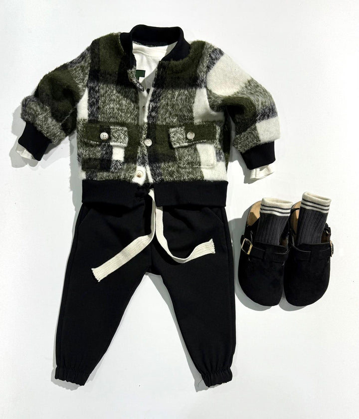 Completo bomber-shirt-pantalone
