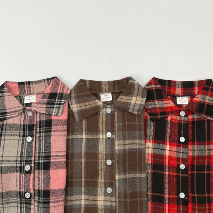 Camicia check invernale