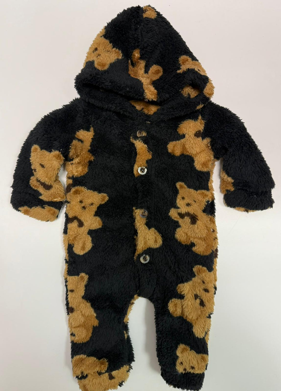 Tutone teddy nero