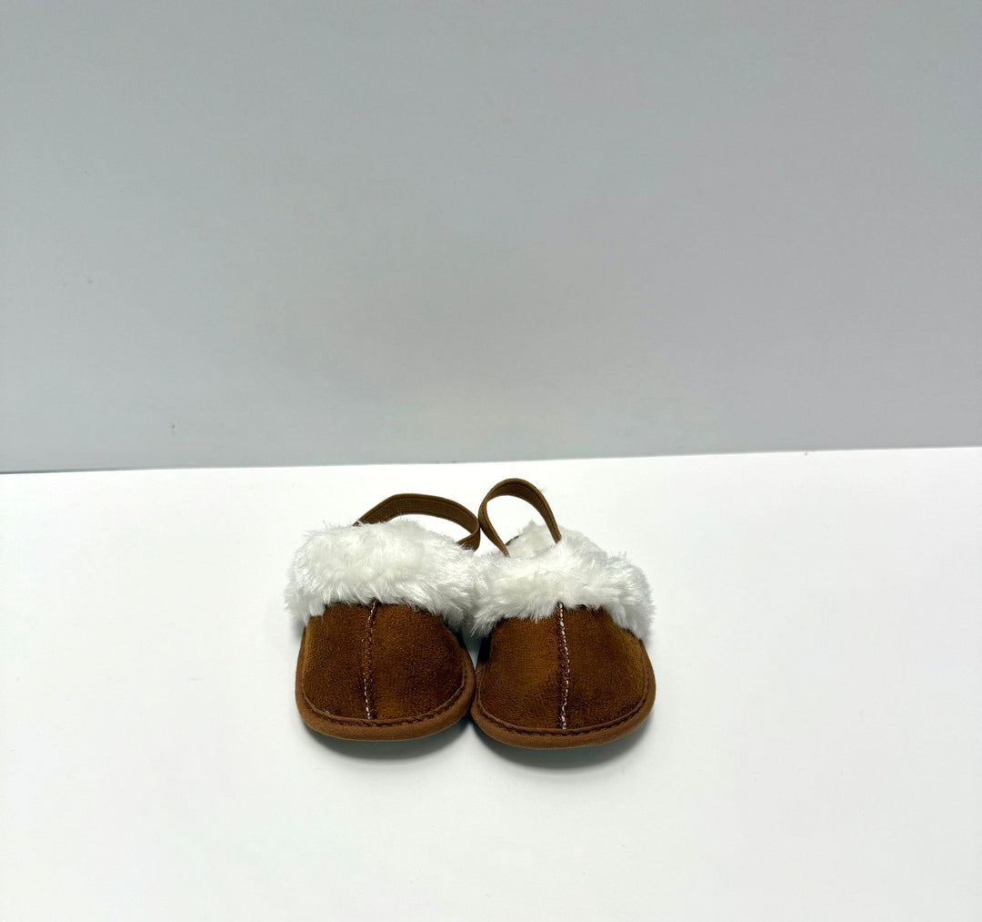 Sabot pelliccia marrone