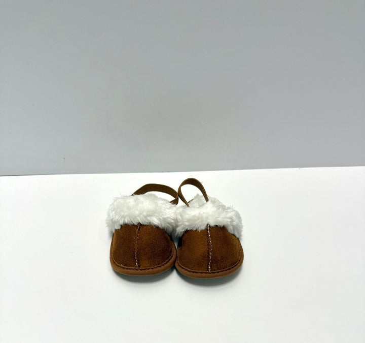 Sabot pelliccia marrone