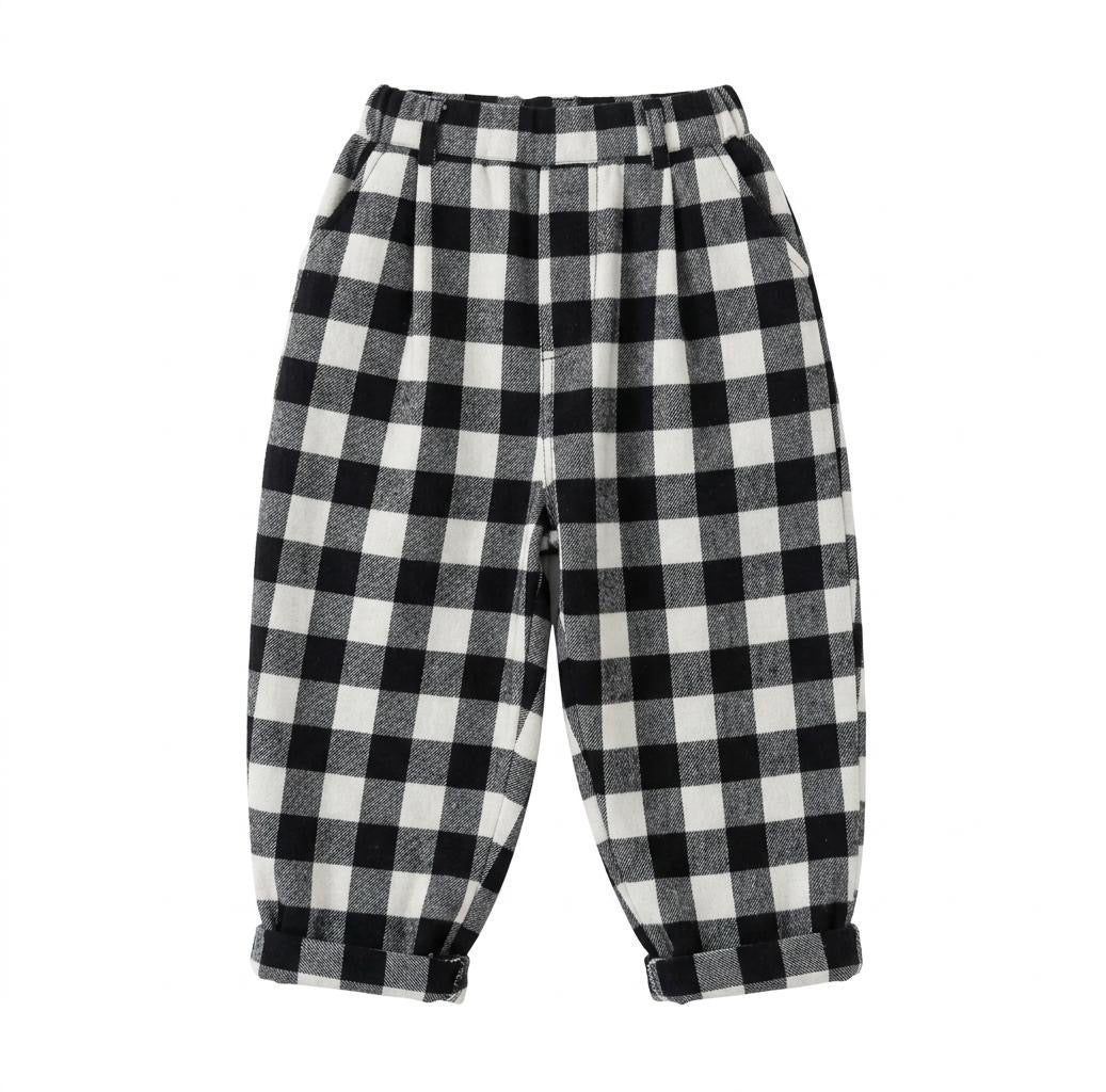 Pantalone in flanella leggera