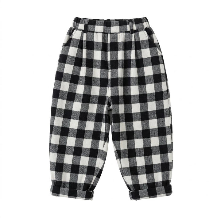 Pantalone in flanella leggera