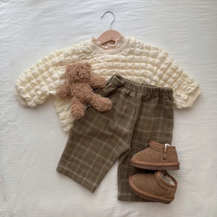 Pantaloni check invernali