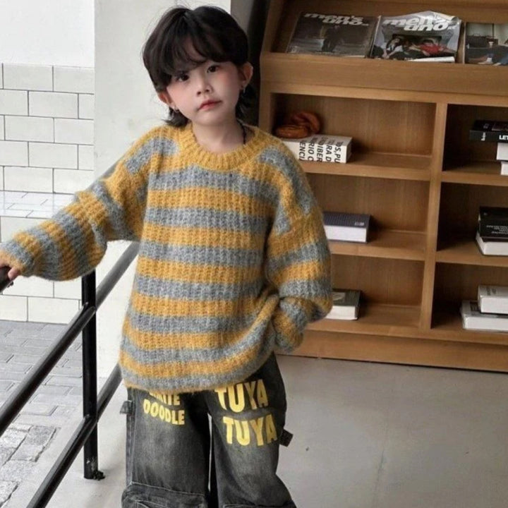Maglione soft giallo