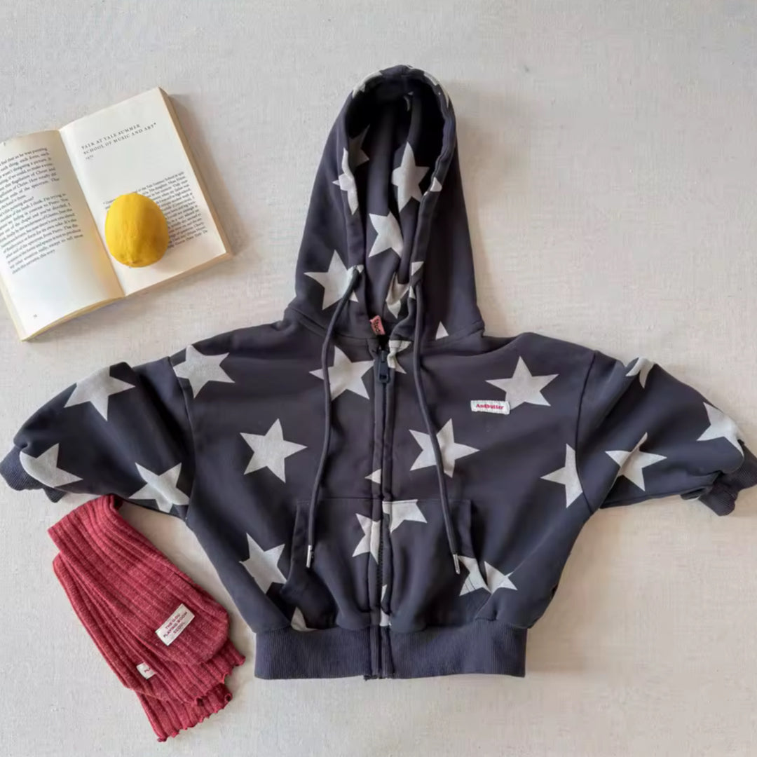 Felpa zip up stars
