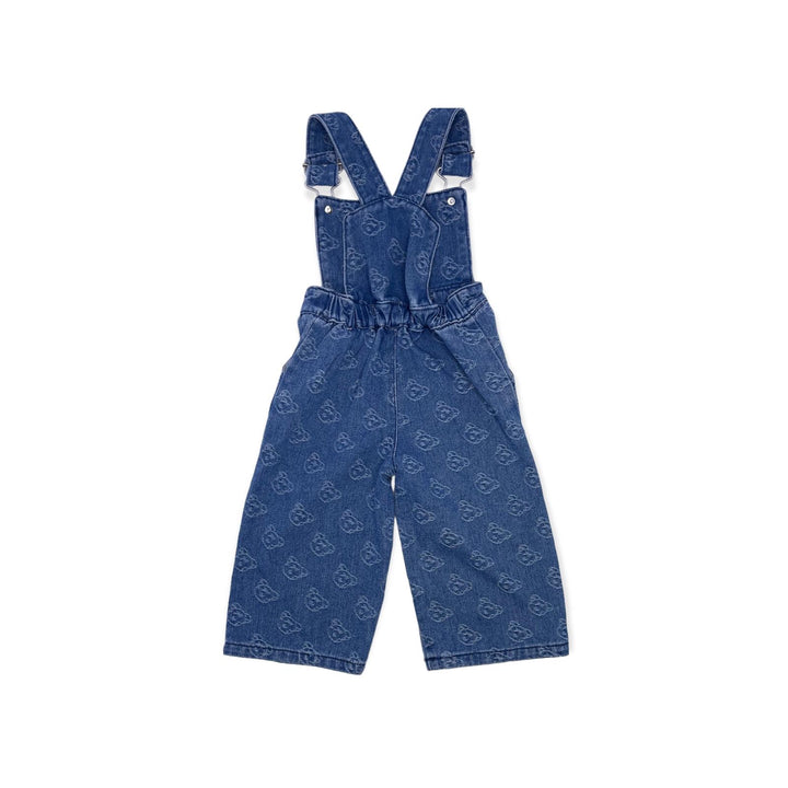 Denim teddy overalls