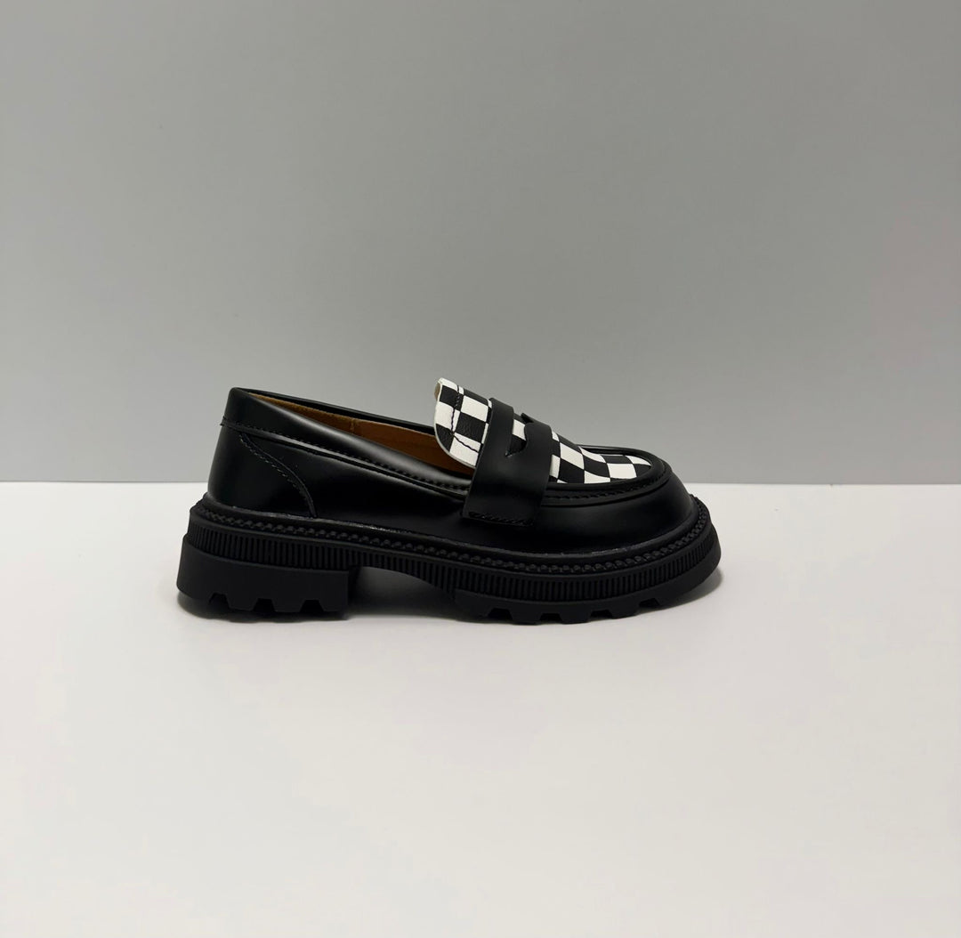 Mocassino black&white