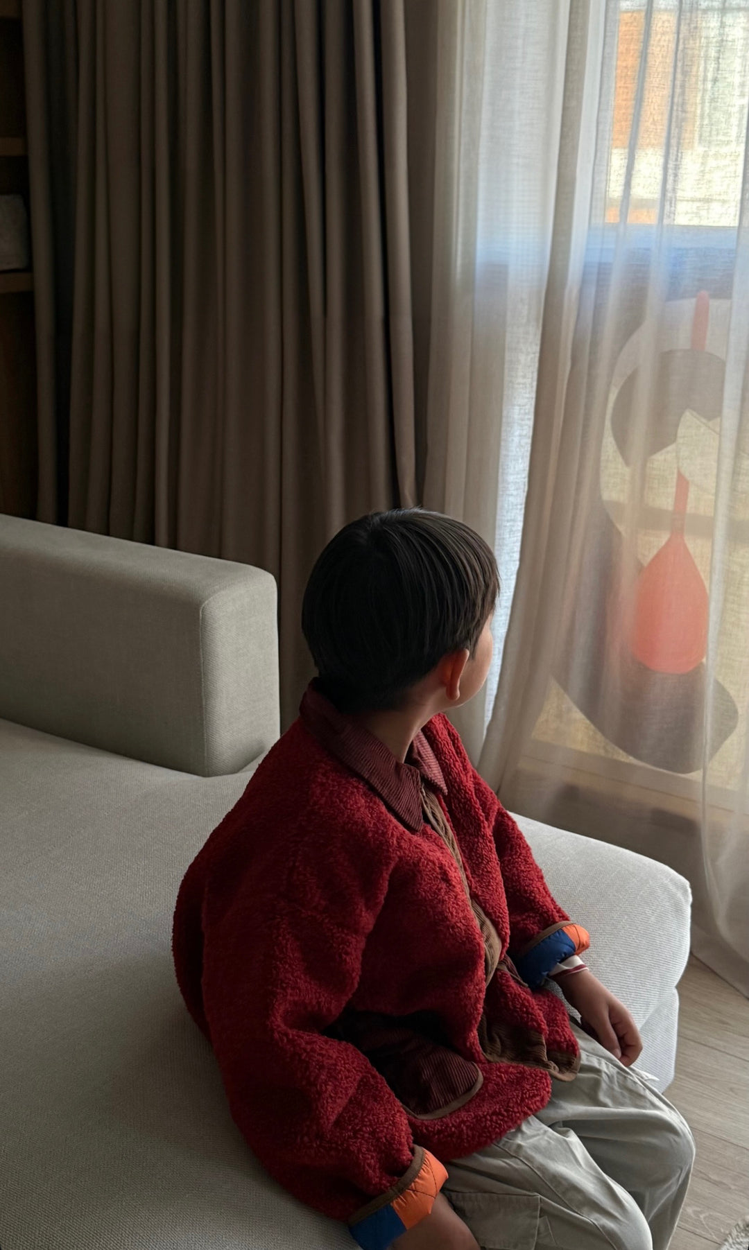 Giacca patchwork reversibile