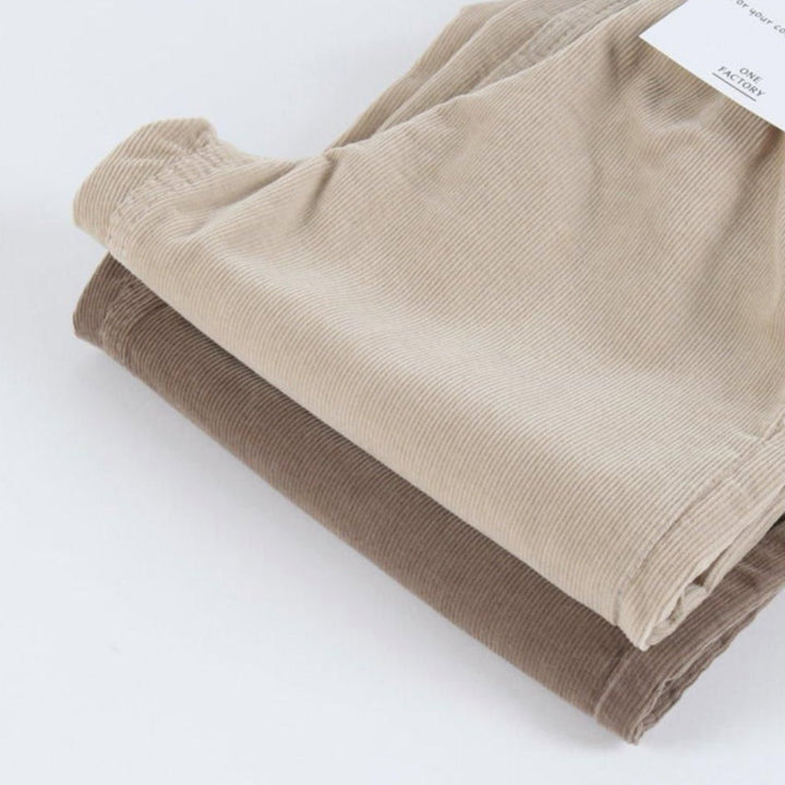 Pantaloni in velluto a coste