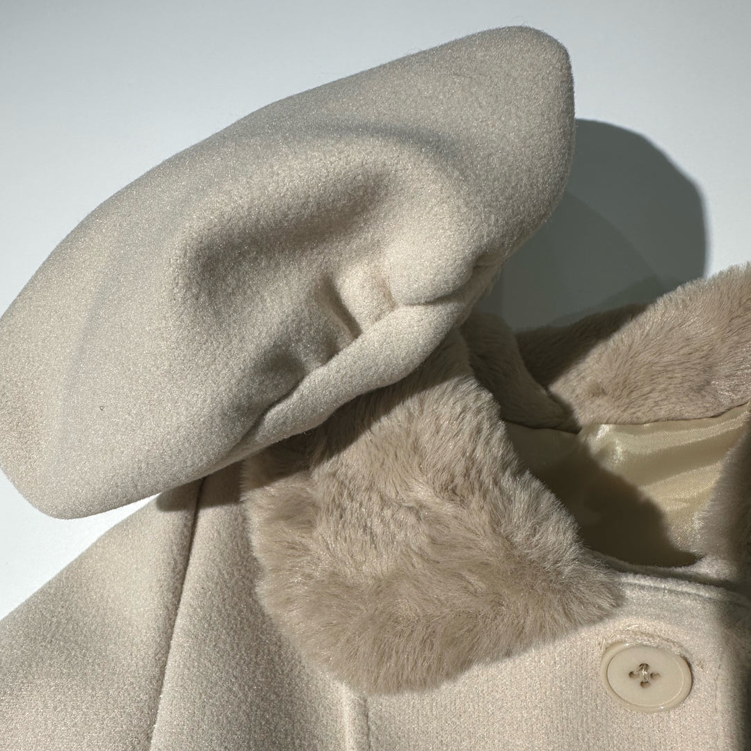 Cappotto con basco baby