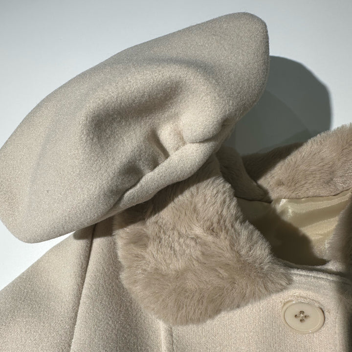 Cappotto con basco baby