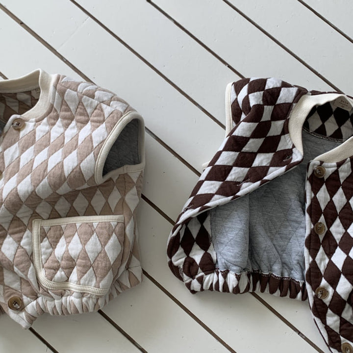 Gilet diamond imbottito